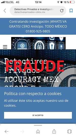 DETECTIVES DEFRAUDADORES COMAIP ESTAFAN