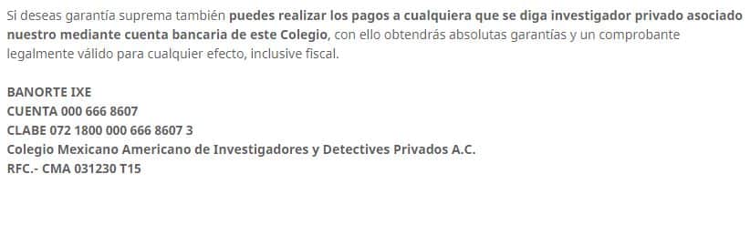 DETECTIVES DEFRAUDADORES